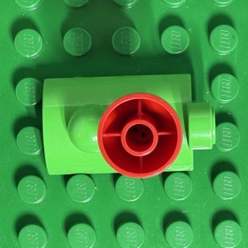 Lego DUPLO Train Steam Engine Top Green Red Funnel 10558 6144 5606 9212 3770
