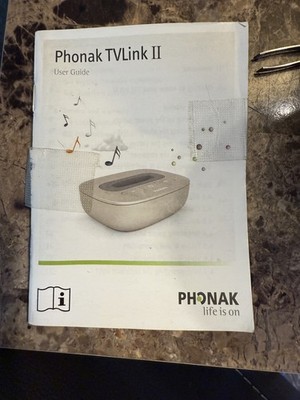 PHONAK  TVLINK II TVLINK 2 TV LINK II Base With Power Supply