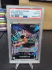 2025 ONE PIECE OP12-020 LEGACY OF THE MASTER RORONOA ZORO ALT ART LEADER PSA 10
