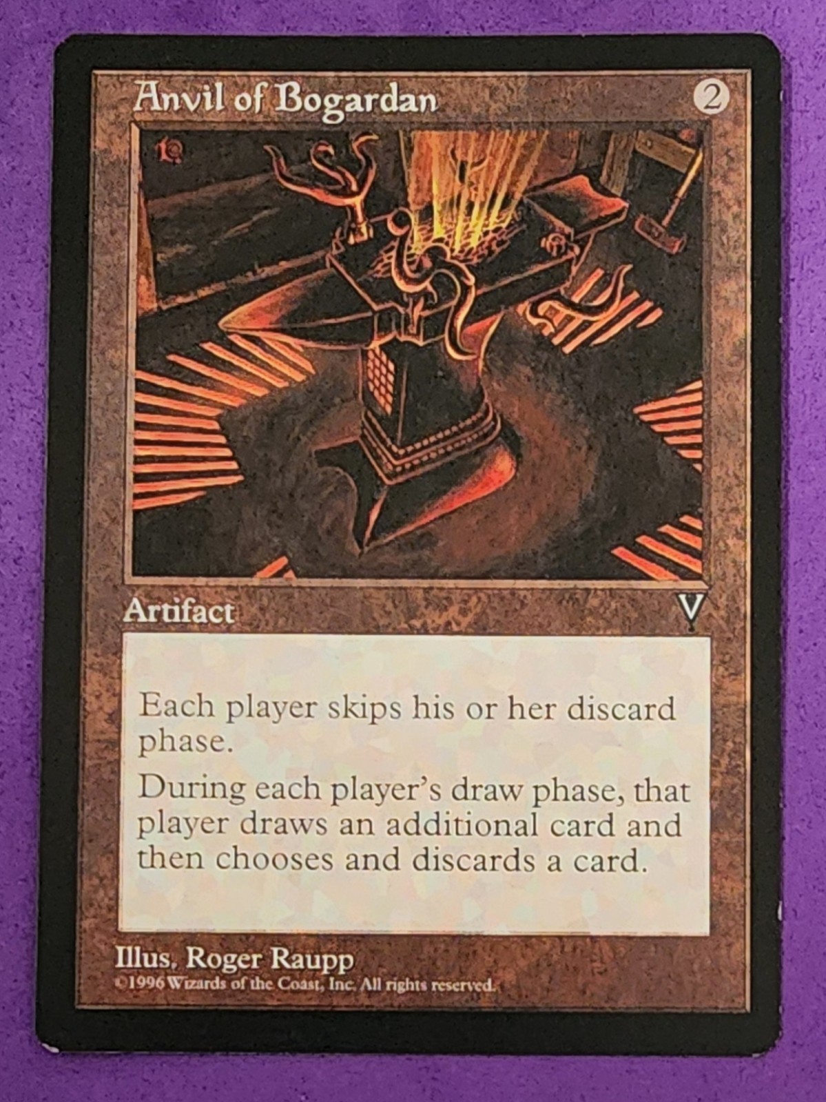 MTG Magic the Gathering - Anvil of Bogardan - Visions LP (Lightly Played)