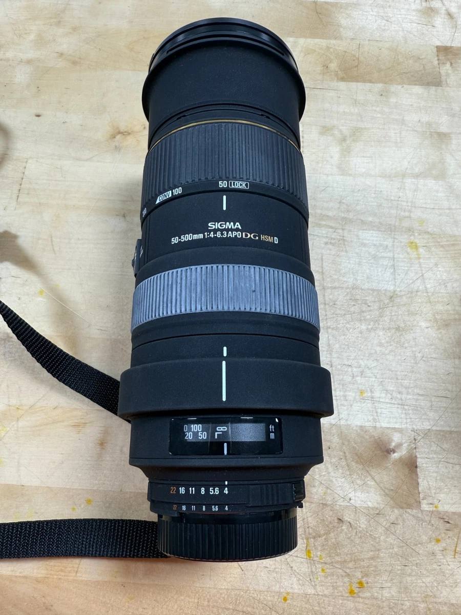 Sigma 50-500mm f/4.5-6.3 Camera Lenses for sale - eBay
