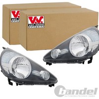 2X Van Wezel H4 Scheinwerfer Satz Passend FüR Honda Jazz Links+Rechts