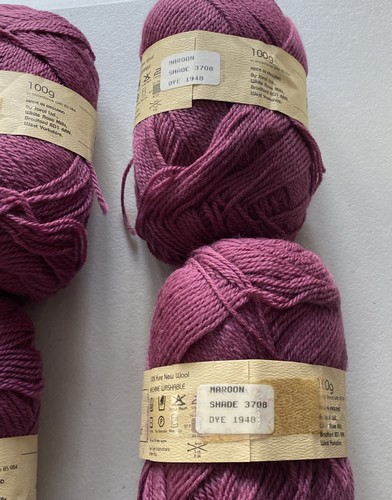 Jarol Super Wash DK 100% Wool 5x100g 2 Dye Lots Very Soft Knitting Wool/Yarn - Picture 9 of 10