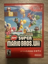 New Super Mario Bros Wii Nintendo Wii Case And Manual Only No Game Authentic