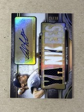 2024 Topps Triple Threads Baseball Andy Pettitte Autograph Relic Card #’d /36