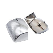 Chrome Hood Mirror Covers Fit for Kenworth T680 Peterbilt 579/587, Passenger