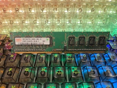 HYNIX	DESKTOP	DDR2-800	PC2-6400U	1GB	1RX8 666-12	RAM  APPLE MAC PC