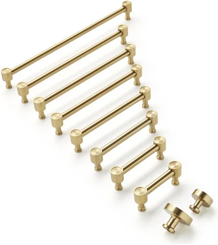 Signature Hardware SH553177CHBR Orwell 5-1/16" C2C Cabinet Pull-Champagne Bronze - Picture 7 of 9