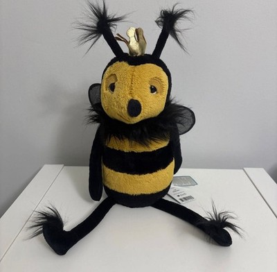 Jellycat Bienenkönigin. Mit Krone. Rentner & Selten. Nagelneu mit Etikett. 
