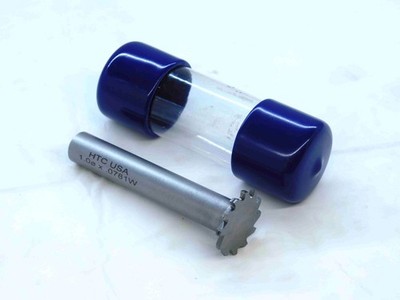 NEW HTC 1'' O.D. X 0.0781 WIDTH SIDE MILLING CUTTER 12 T CARBIDE KEYSEAT 0.017R