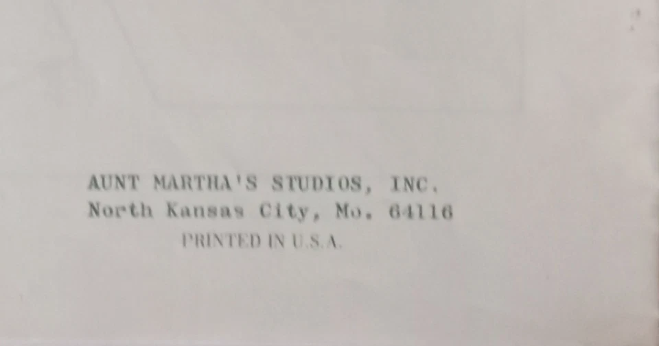 Винтажный No3333 ~ листок тети Марты ~ «Современный колониальный» ~ 15 частей и 4 аппликации - Изображение 4 из 4