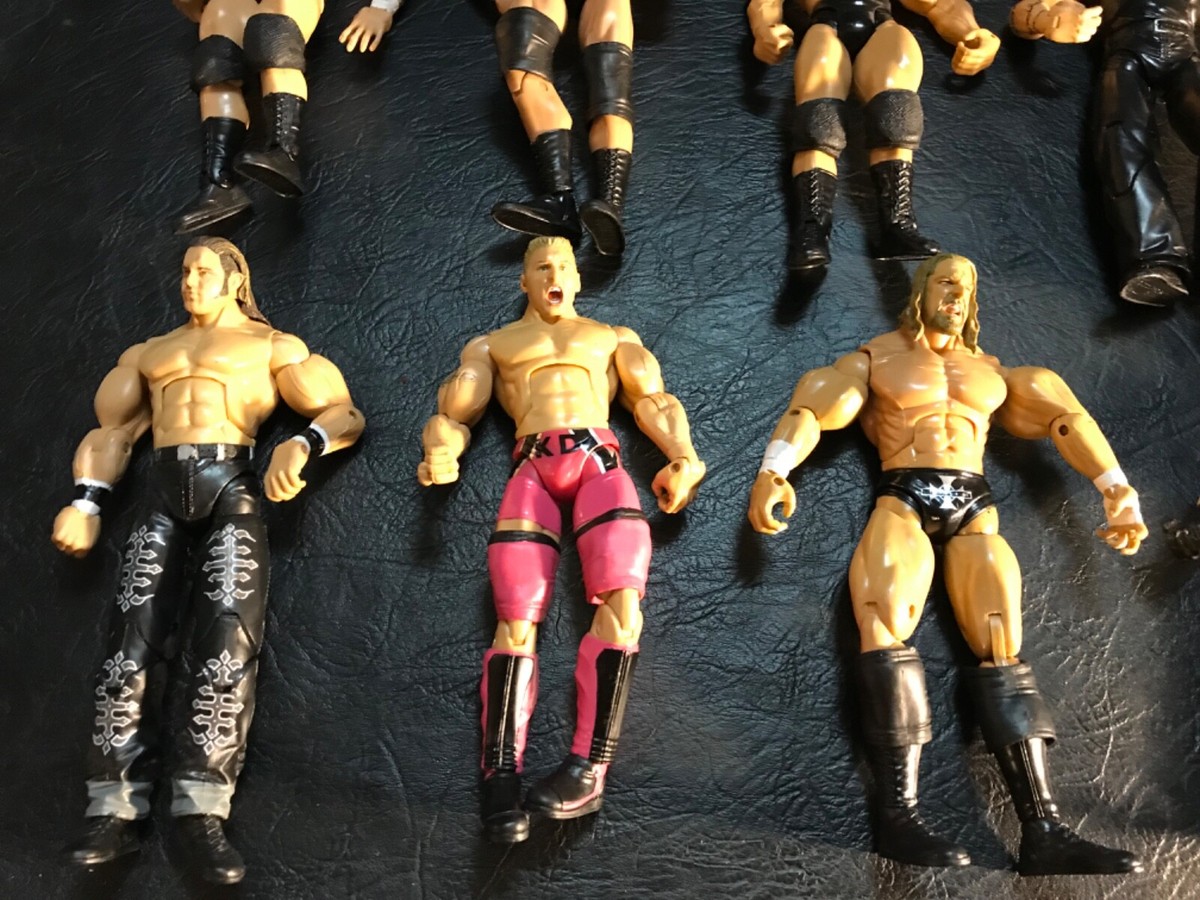 VINTAGE LOT SIZE WWE JAKKS PACIFIC WRESTLING ACTION FIGURES | eBay