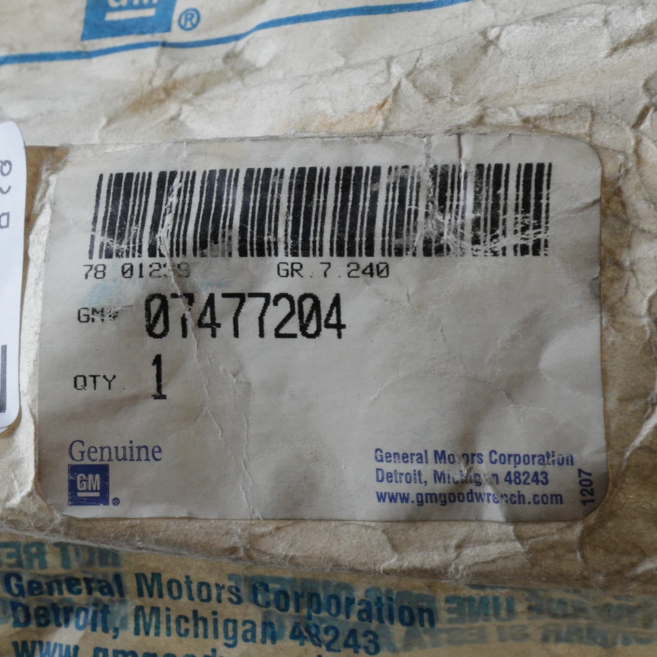 Enlace estabilizador Pontiac genuino GM 1992-1994 Chevrolet Buick Oldsmobile 07477204 Foto 4 de 4
