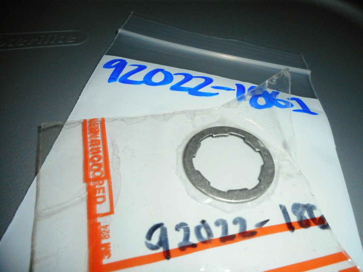 NOS Kawasaki EN450 EX500 ZR550 ZX600 OEM Toothed Washer 92022-1861