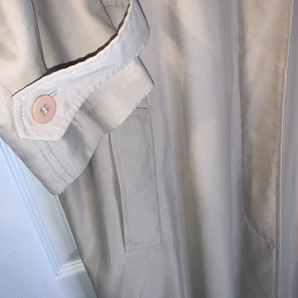 Impermeable vintage para mujer Norm Thompson holgado sin estructura talla XL 90 oficina Foto 4 de 4