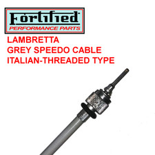 Lambretta GREY SPEEDOMETER / SPEEDO CABLE  ITALIAN THREAD TYPE  GP SX TV Li S3