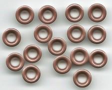 BRUSHED GOLD Round 1/8" EYELETS Scrapbooking Stamping Card Making
