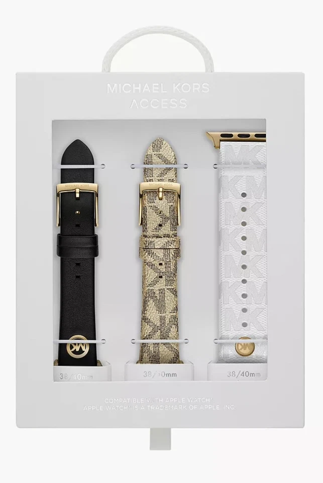Michael Kors Multicolor Leather 38mm/40mm/41mm Apple Watch® Band Interchangeable