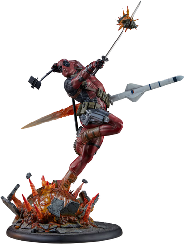 DEADPOOL Heat-Seeker Premium Format™ Figure Exclusive by Sideshow Collectibles - Picture 2 of 19