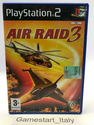AIR RAID 3 - SONY PS2 - GAME USED PERFECTLY WORKING PAL