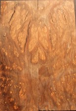 Bookmatched Polyana Burl Knife Scales, Pistol Grips 1189 