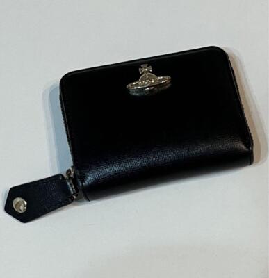 Vivienne Westwood Vivienne Mini Wallet Coin Purse Case Orb Black