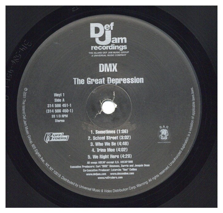 DMX - The Great Depression '01 2xLP US ORG!EX-/EX- W/S | eBay