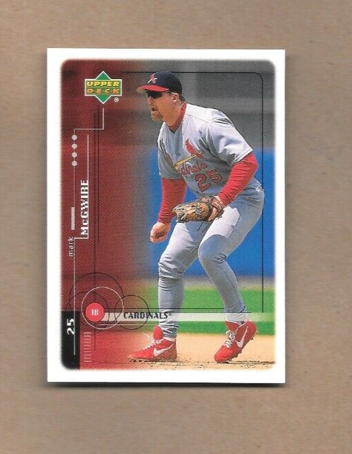 1999 Upper Deck McDonalds Mark McGwire Card #3 St. Louis Cardinals NM/MT