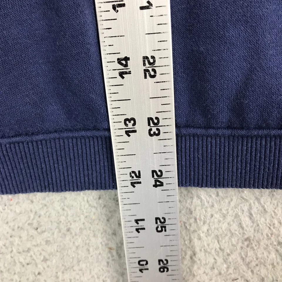 Hurley Long Sleeve Pullover Blue Fleece Hoodie Size 18/20 - Image 4 of 4