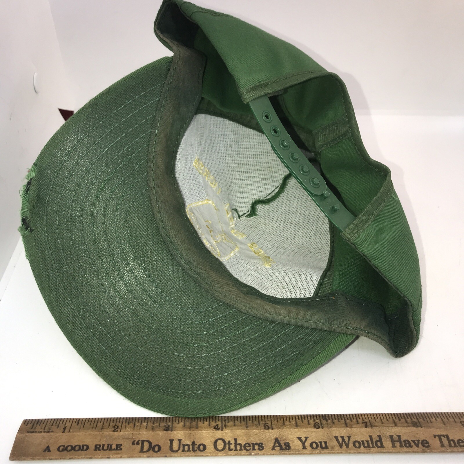 Rare Vintage John Deere SnapBack Trucker Maumee OH Jo… Gem