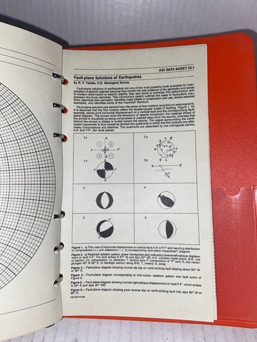 AGI DATA SHEETS: FOR GEOLOGY IN FIELD LABORATORY By Dutro, Dietrich & Foose - G8 - Picture 14 of 20