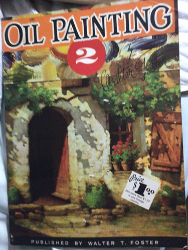LOT of 5 Vintage WALTER T. FOSTER Art Books Oil Painting great variety - Picture 5 of 6
