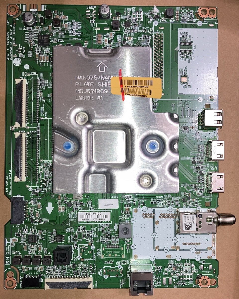 LG Main Board for 43UP7670PUC.BUSYLJM, p/n EBU66347004 | eBay