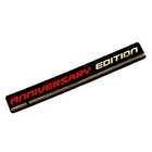 Universal Car Accessories ANNIVERSARY EDITION 3D Emblem Badge Decal Sticker RED