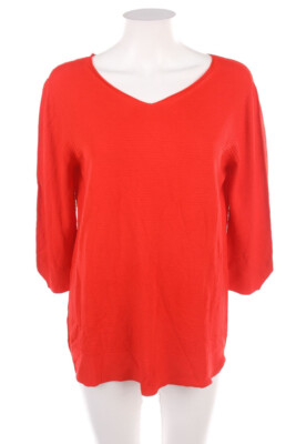 D.M.G. Pullover Strick XL rot