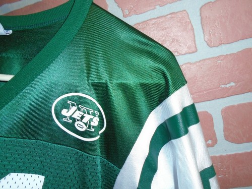 MAGLIA BRYAN COX NEW YORK JETS VINTAGE ANNI 90 UOMO TAGLIA 40 BY CHAMPION - Foto 4 di 5