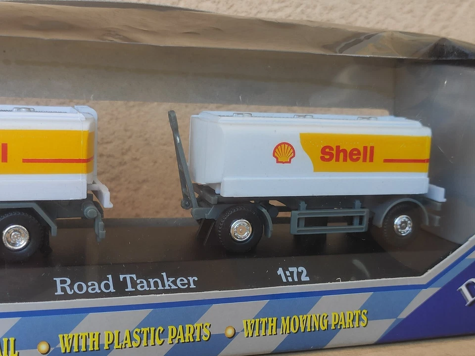 Man f2000 road tanker 1:72 shell Joycity Camion A Rimorchio Cisterna Die Cast - Immagine 4 di 4