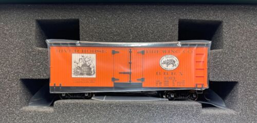BACHMANN Spectrum 🚂 On30 #27465 River Horse Brewing Co. Reefer Boxcar - Picture 4 of 4