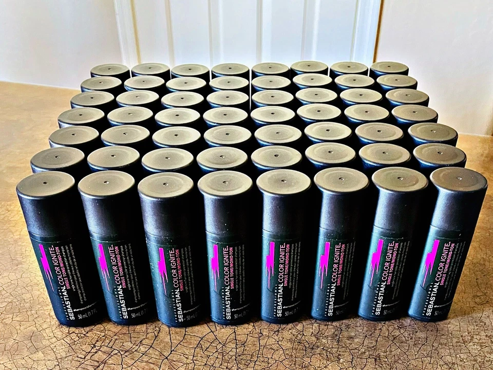 Sebastian Professional COLOR IGNITE SINGLE TONE Shampoo 1.7 oz Ea LOT of 56 - Image 3 of 3