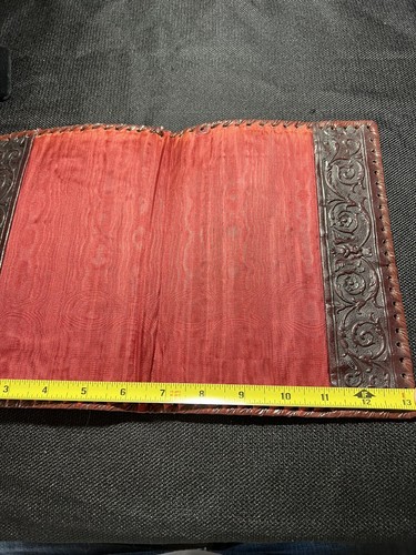 Hand Tooled Leather Bible Cover Martin Luther - Picture 16 of 17