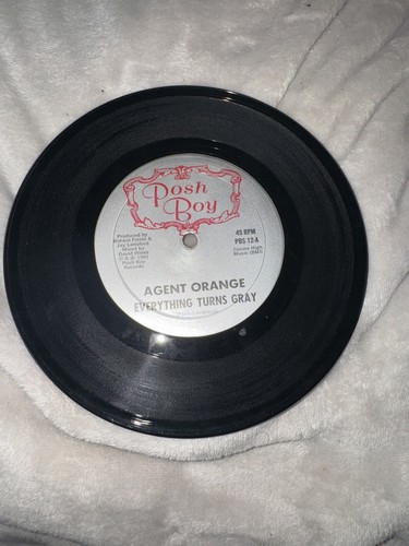 AGENT ORANGE: Everything Turns Gray-POSH BOY 7" Single 45 RPM - Picture 3 of 4