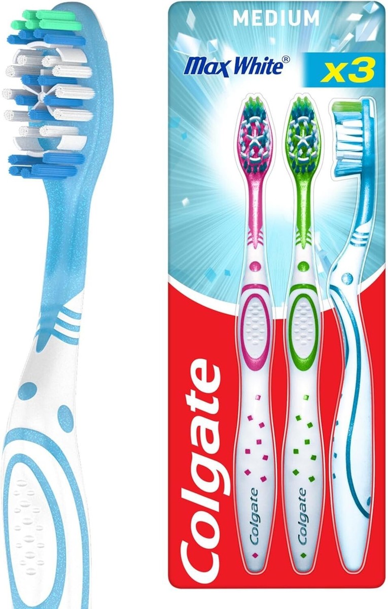 Colgate 360 Optic White Sonic Power Medium Toothbrush 1pk | Health - View #3