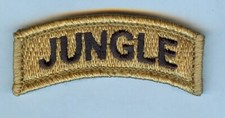U.S. ARMY "JUNGLE" SHOULDER TAB .... MULTICAM / OCP SUBDUED VARIATION