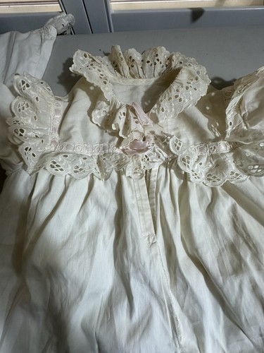 Antique Girl’s Dress/ Gown Pjs Handmade - Picture 4 of 12
