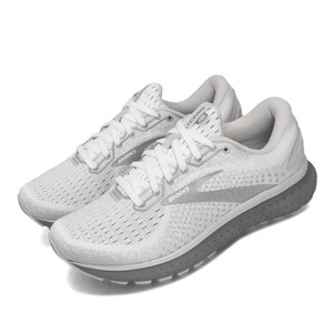 Brooks Glycerin 18 D Wide White Grey Women Running Shoes Sneakers 120317 1D | eBay