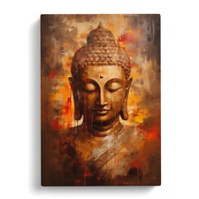 Buddha Abstract Canvas Wall Art Print Framed Picture Decor Living Room Bedroom