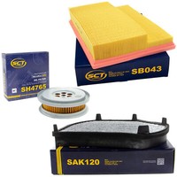 Inspektionspaket Filterset Sct FüR Mercedes C-Klasse Clk W202 S202 A208 C208