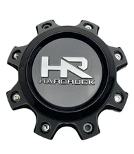 Hardrock Gloss Black 8 Lug Wheel Center Cap H581B H581B-SG