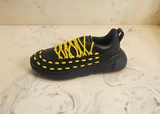 New Bottega Veneta 'Chunky' Sneakers Black Yellow Mens 8 US 41 Eur. MSRP 990