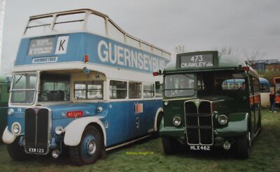 Bus Foto 12x8 (A4) Brooklands Bus Rallye AEC Routemaster c2003